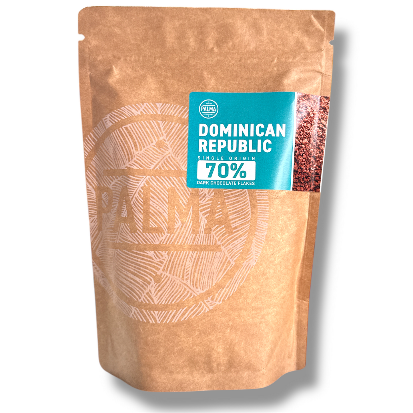 PALMA 70% Dominican Republic Single-Origin Dark Hot Chocolate Flakes