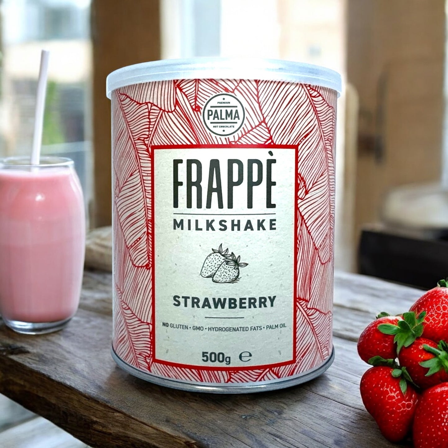 PALMA Strawberry Milkshake - Palma Hot Chocolate & Tea
