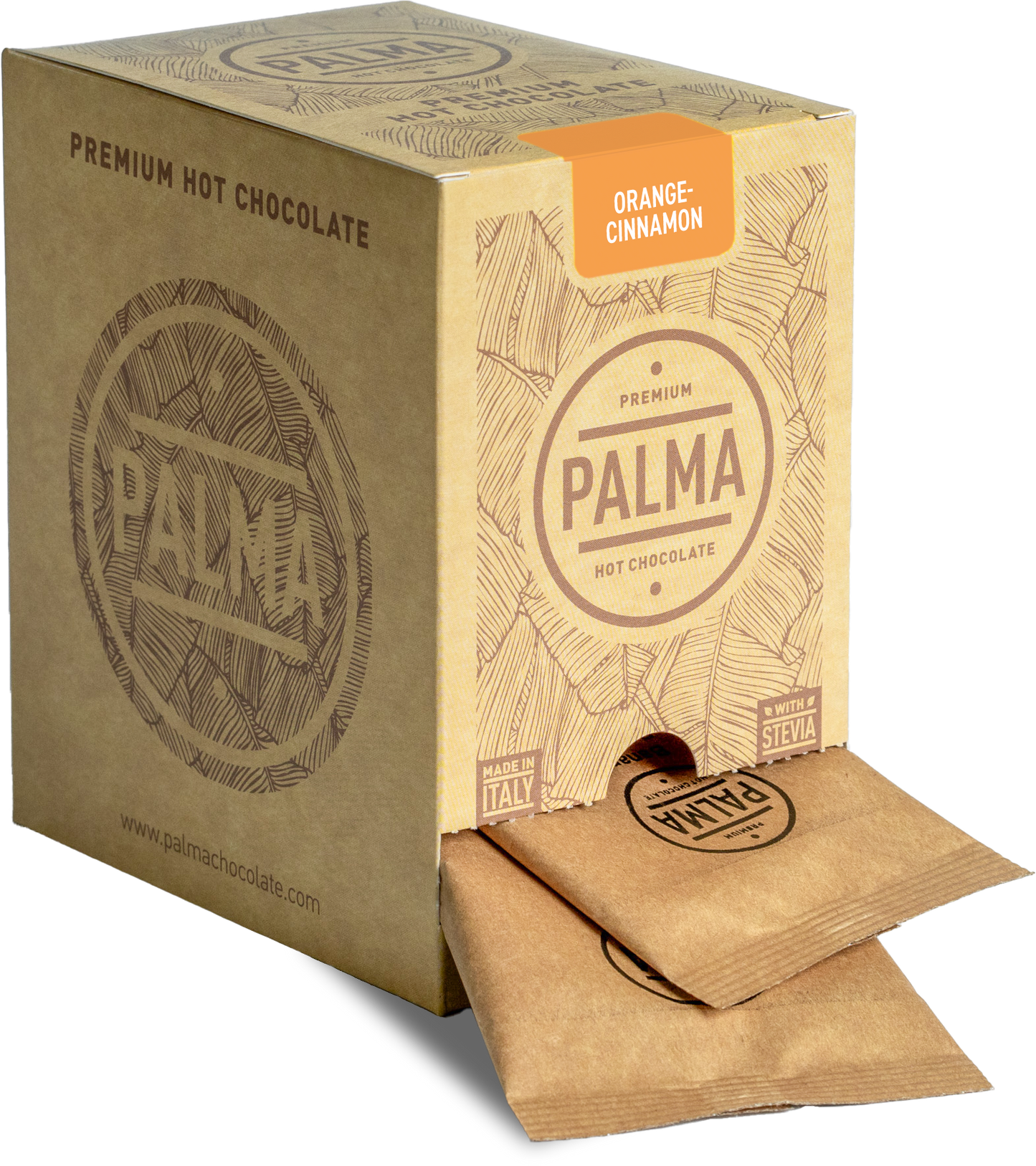 PALMA Orange-Cinnamon Hot Chocolate - Palma Hot Chocolate & Tea