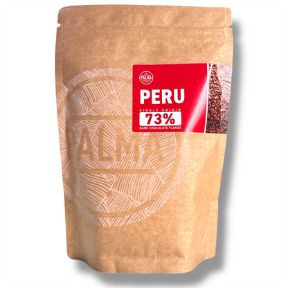 PALMA 73% Peru Single-Origin Dark Hot Chocolate Flakes
