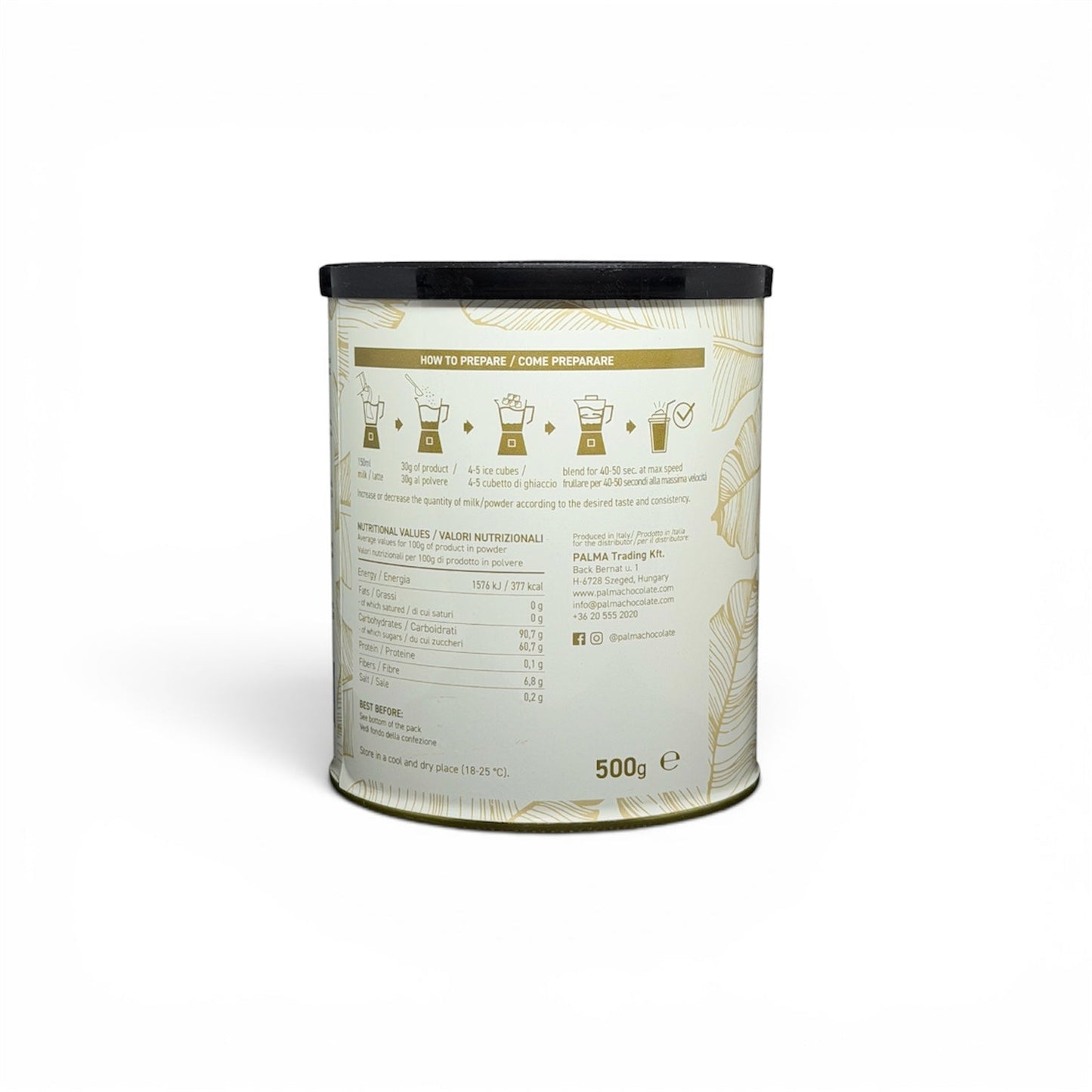 PALMA Élite Premium Milkshake – Vanilla