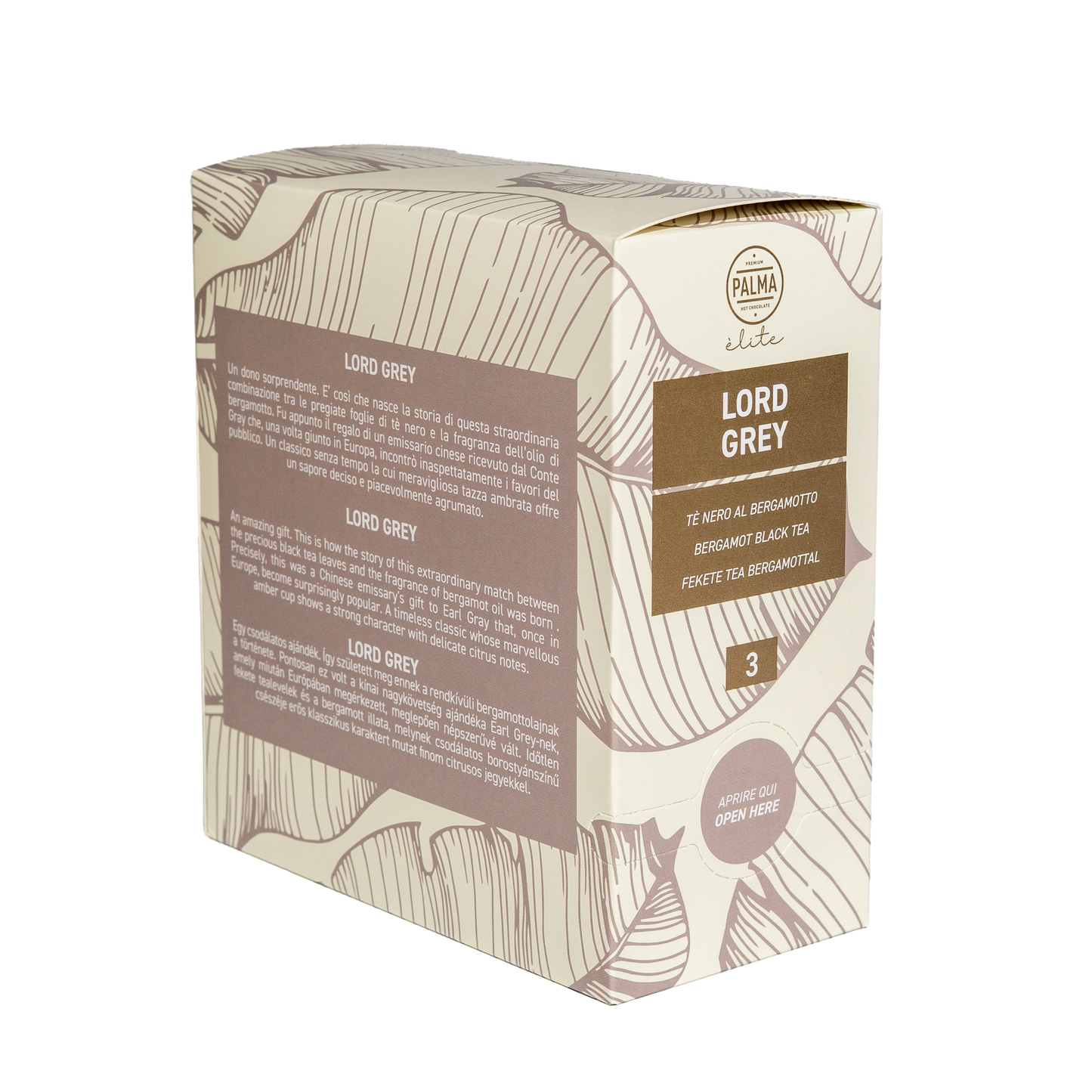 PALMA élite - Lord Grey Bergamot Black Tea (20x3g)