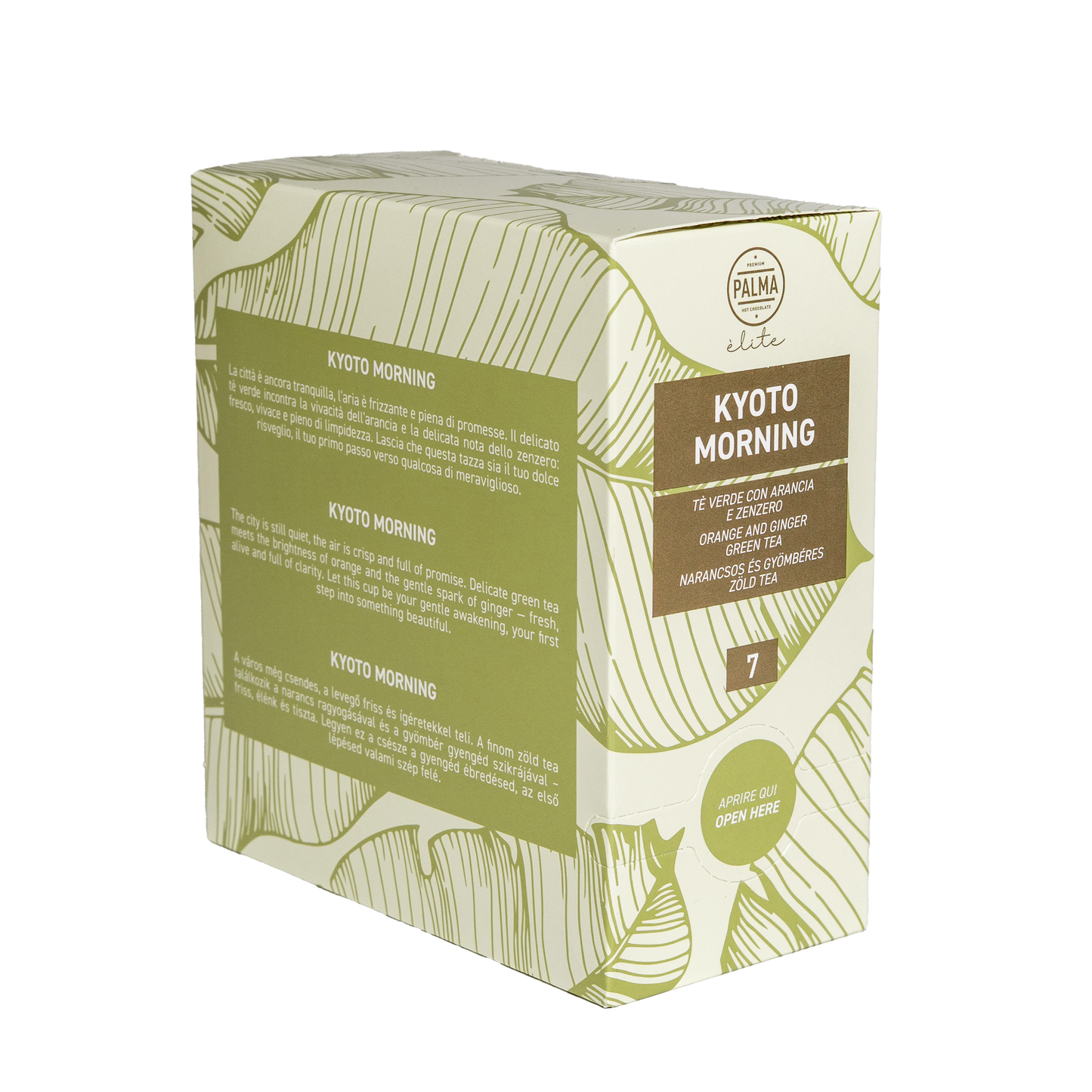 PALMA élite - Kyoto Morning Orange & Ginger Green Tea (20x3g)