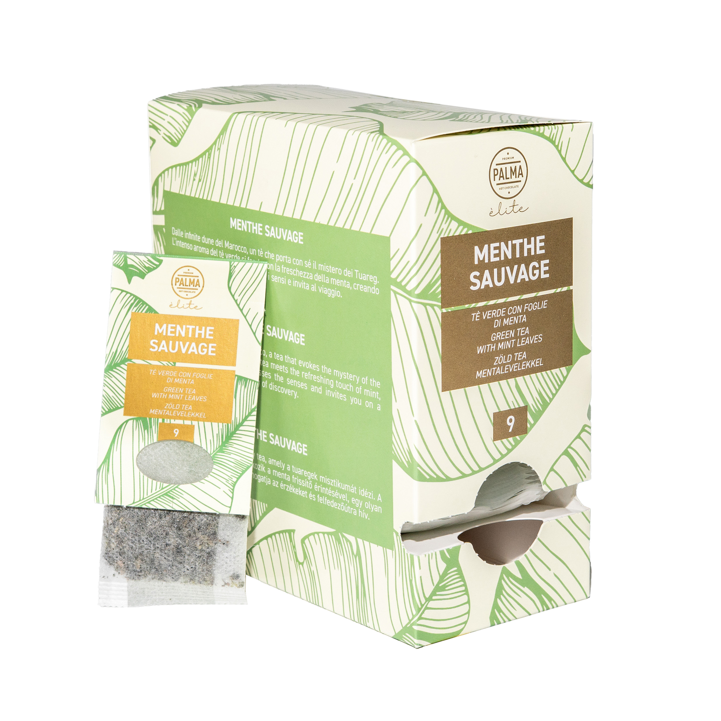 PALMA élite - Menthe Sauvage Green Tea with Mint (20x3g)
