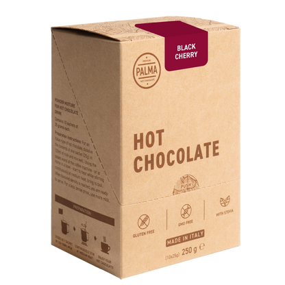 PALMA Black Cherry Hot Chocolate - Palma Hot Chocolate & Tea